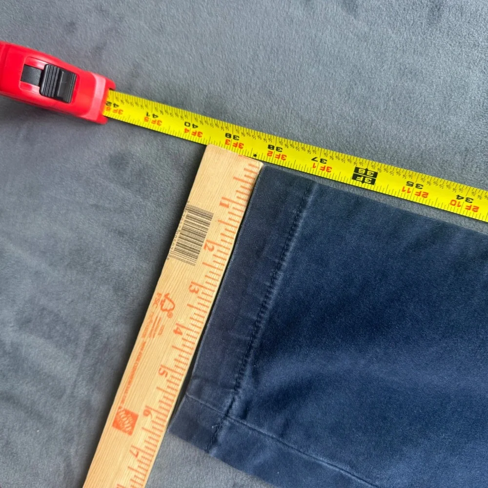 Levis XX Chino Standard Taper Pants Mens 33x30 Navy Blue 85226-0052 Chinos